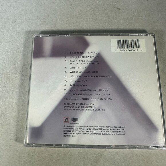 Sandi Patty Find It On The Wings CD Album 1994 Contemporary Christian - Picture 2 of 3